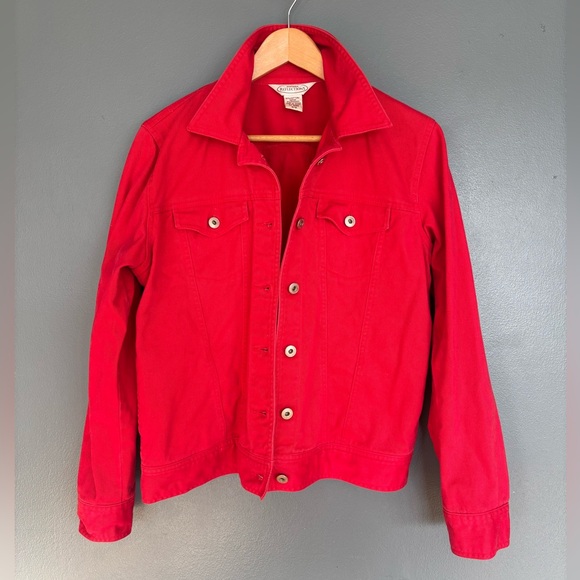 Vibrant Red Jacket - Picture 2 of 7